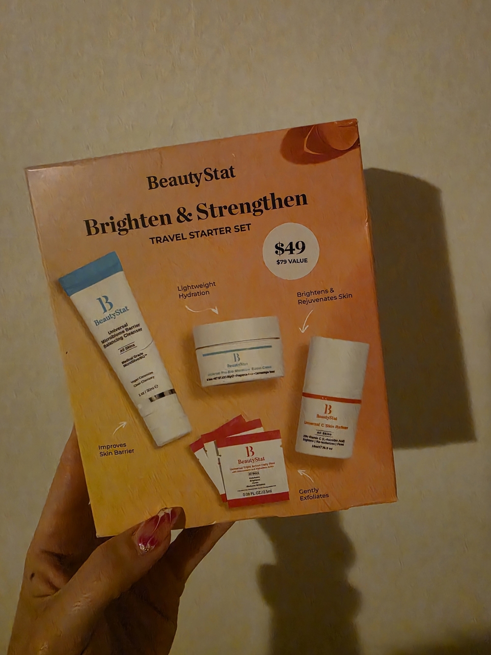 BeautyStat Brighten & Strengthen Travel Starter Set